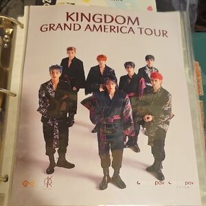 Kingdom Grand America Tour Poster Kpop